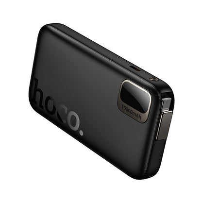 Batterie Externe HOCO Q51, 10000mAh, 20W, PD, 2 x USB-C, Noire