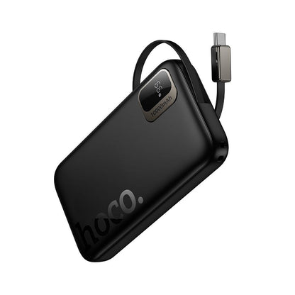 Batterie Externe HOCO Q51, 10000mAh, 20W, PD, 2 x USB-C, Noire