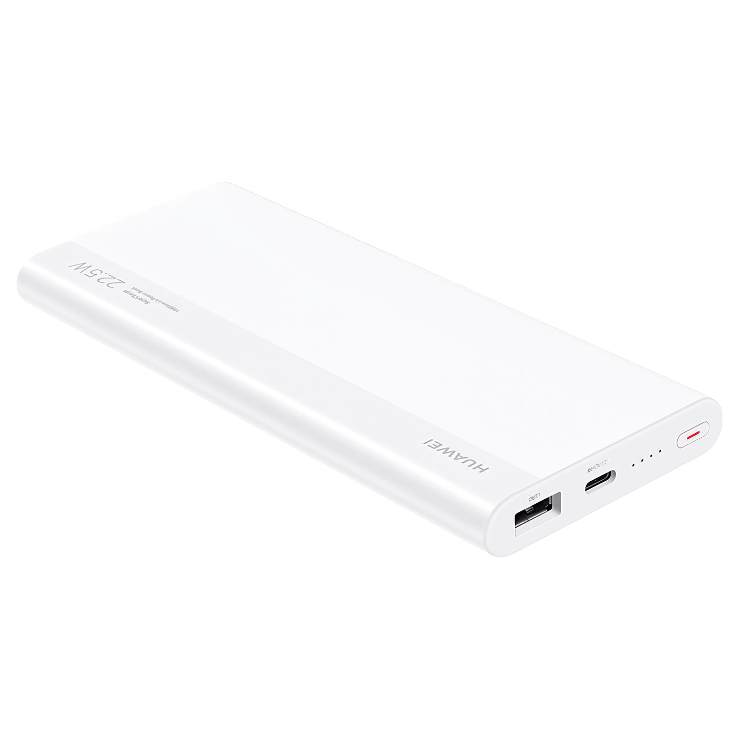 Huawei SuperCharge externe batterij, 10000mAh, 22.5W, QC + PD, 1 x USB-A - 1 x USB-C, Wit 55034445