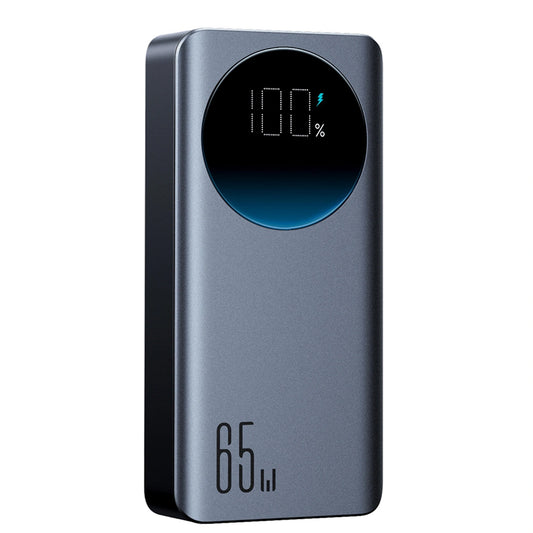 Joyroom JR-PBF05 Pro Externe Batterij, 30000mAh, 65W, QC + PD, 1 x USB-A - 2 x USB-C, Zwart