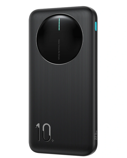 Externe batterij Joyroom JR-PBF12 Pro, 10000mAh, 22.5W, QC + PD, 1 x USB-C - 2 x USB-A, Zwart