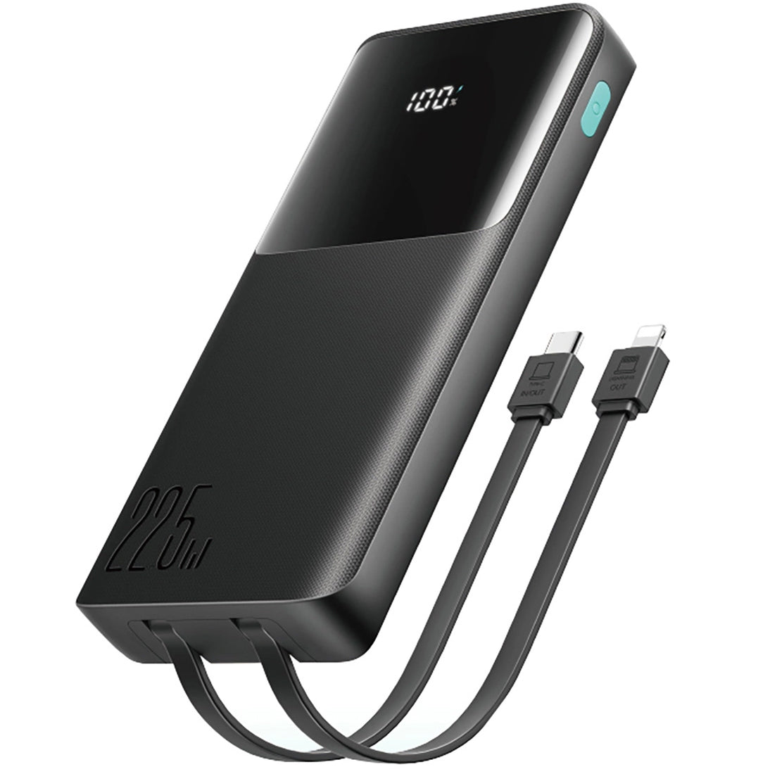 Externe Batterij Joyroom JR-PBF19, 10000mAh, 22.5W, QC + PD, 1 x Lightning - 1 x USB-A - 2 x USB-C, Zwart