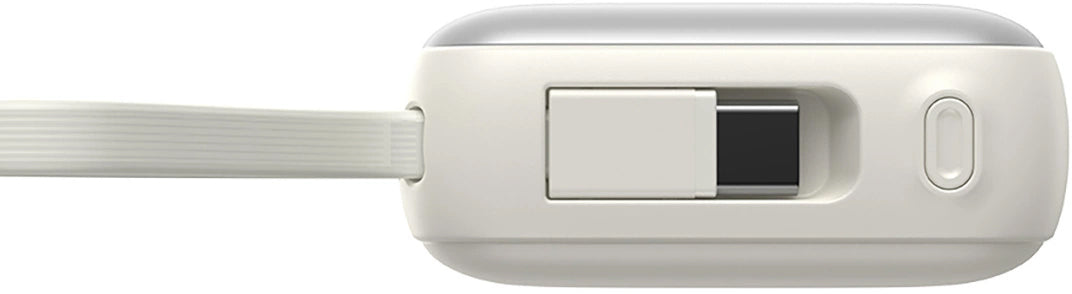 Joyroom JR-PBF27 External Battery, 10000mAh, 22.5W, PD, 1 x Lightning - 2 x USB-C, White