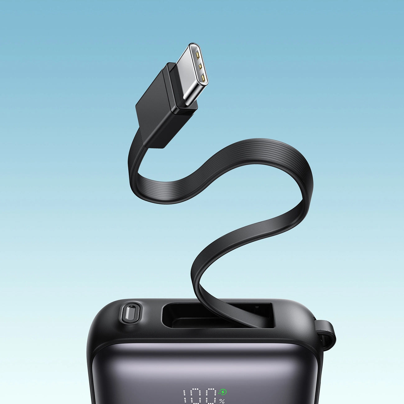 Joyroom JR-PBF27 External Battery, 10000mAh, 22.5W, PD, 1 x Lightning - 2 x USB-C, Black