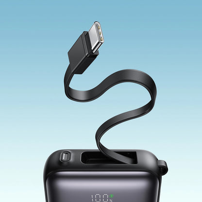 Joyroom JR-PBF27 External Battery, 10000mAh, 22.5W, PD, 1 x Lightning - 2 x USB-C, Black