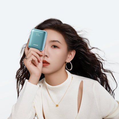 Batterie Externe Joyroom JR-PBF27, 10000mAh, 22.5W, PD, 1 x Lightning - 2 x USB-C, Bleue