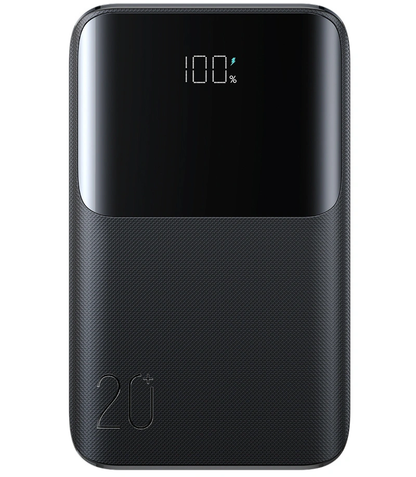 Externer Akku Joyroom JR-QP192, 20000mAh, 22.5W, QC + PD, 1 x USB-A - 2 x USB-C, Schwarz