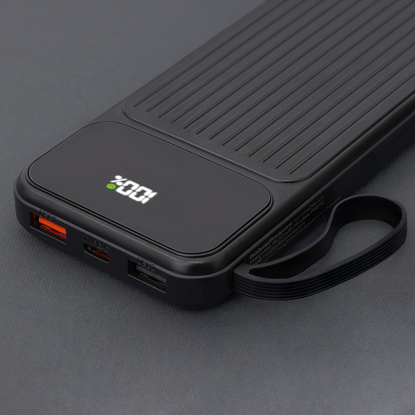 Externe Batterij MaXlife MXPB-06, 10000mAh, 22.5W, QC + PD, 1 x Lightning - 2 x USB-A - 2 x USB-C, Zwart