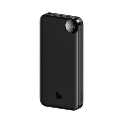 Externer Akku McDodo MC-3850 Display, 10000mAh, 30W, QC + PD, 1 x USB-A - 2 x USB-C, Schwarz
