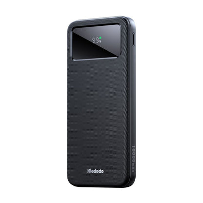 Externer Akku McDodo MC-4220, 10000mAh, 22.5W, QC + PD, 2 x USB-A - 1 x USB-C, Schwarz