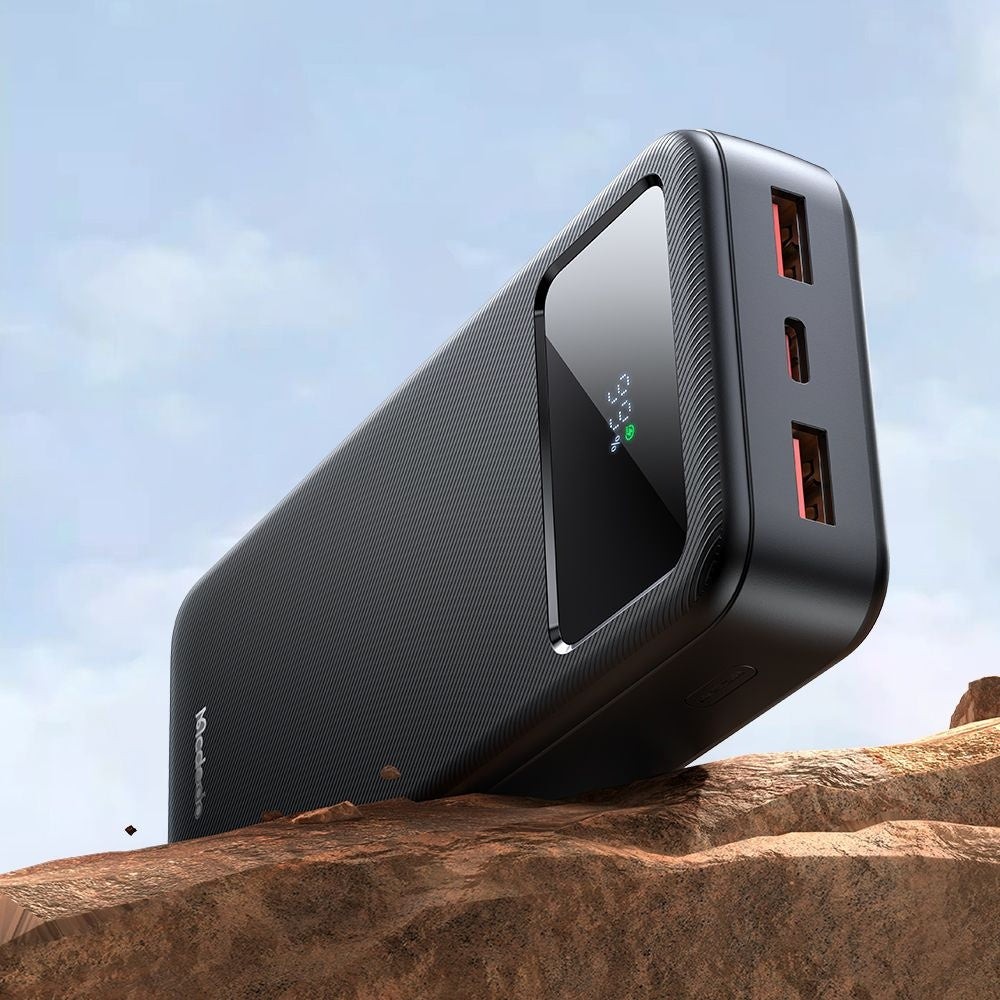 Externe Batterij McDodo MC-4230, 20000mAh, 22.5W, QC + PD, 2 x USB-A - 1 x USB-C, Zwart
