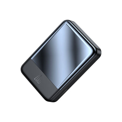 Batterie Externe Sans Fil McDodo MC-4261 Ambilight, 10000mAh, 20W, PD + FQI, 1 x QI - 1 x USB-C, Noire