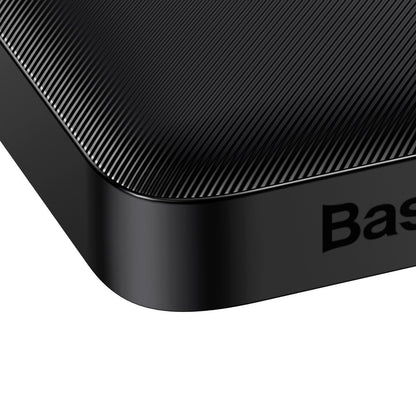 Baseus Bipow Externe Batterij, 10000mAh, 15W, 1 x USB-C - 2 x USB-A, Zwart PPBD050001 