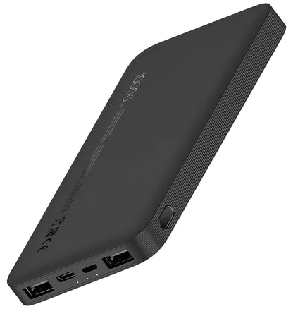 Xiaomi Batterie externe, 10000mAh, 10W, 1 x USB-C - 2 x USB-A, Noir VXN4305GL