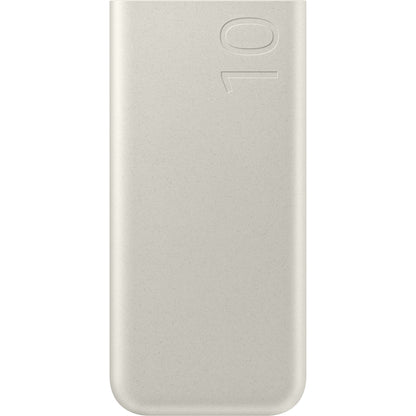 Externe Samsung Batterie, 10000mAh, 25W, PD, 2 x USB-C, Beige, Wiederverpackt EB-P3400XUEGEU