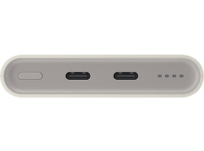 Externe Samsung Batterie, 10000mAh, 25W, PD, 2 x USB-C, Beige, Wiederverpackt EB-P3400XUEGEU