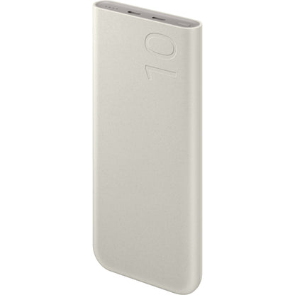 Externe Samsung Batterie, 10000mAh, 25W, PD, 2 x USB-C, Beige, Wiederverpackt EB-P3400XUEGEU