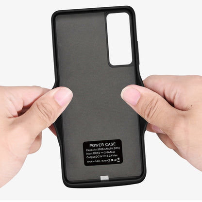 External Battery Case Techsuit Power Pro Battery for Huawei P30 Pro New Edition / P30 Pro, 5000mAh, Black