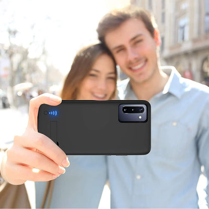 Batterie Externe Type Étui Techsuit Power Pro Battery pour Samsung Galaxy Note 10 5G N971 / Note10 N970, 5000mAh, Noire