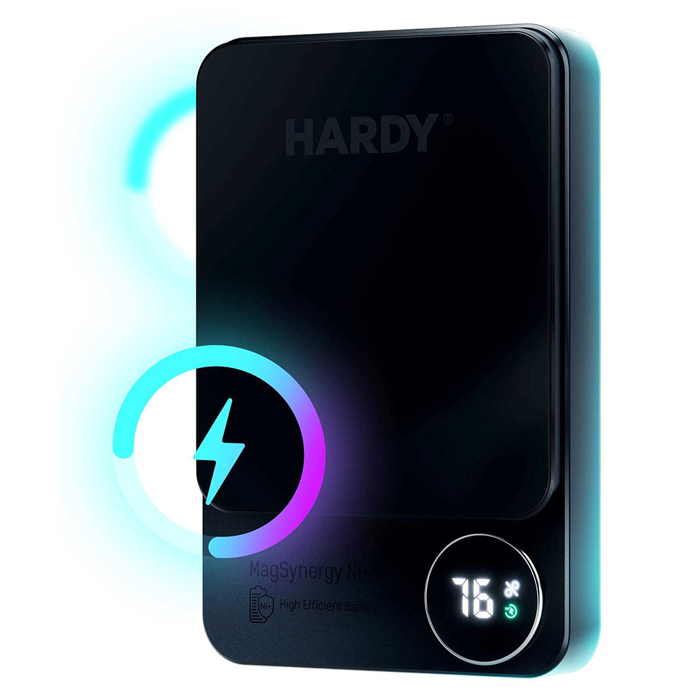 Draadloze Externe Batterij 3MK MagSynergy Ni+, 5000mAh, 22.5W, PD + FQI, 1 x QI - 1 x USB-C, Zwart