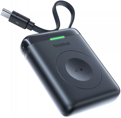 Wireless Powerbank Baseus EnerFill FW11 für Apple Watch Series, 1640mAh, 5W, 1 x QI, Schwarz E0205301