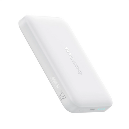 Batterie Externe Sans Fil Baseus EnerFill FM11 Ultra-Mini, 10000mAh, 22.5W, PD + FQI, 1 x QI - 1 x USB-C, Blanche P1008210E213-00