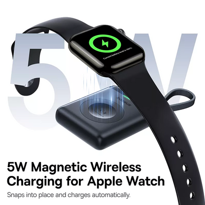 Wireless Powerbank Baseus EnerFill FW11 für Apple Watch Series, 1640mAh, 5W, 1 x QI, Schwarz E0205301