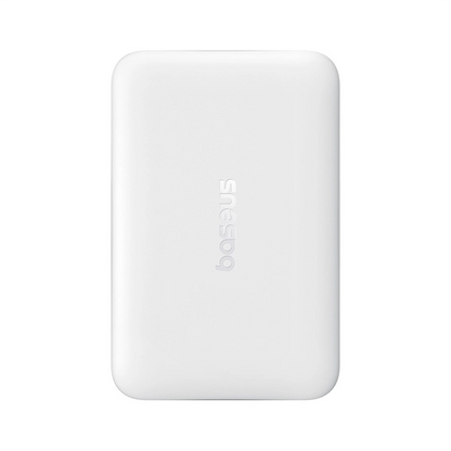 Batterie Externe Sans Fil Baseus EnerFill FM11 Ultra-Mini, 10000mAh, 22.5W, PD + FQI, 1 x QI - 1 x USB-C, Blanche P1008210E213-00
