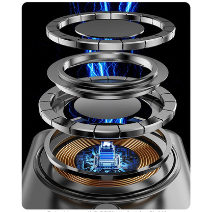 Externer Wireless-Akku Dudao K29, 10000mAh, 20W, PD + FQI, 1 x Lightning - 1 x QI - 1 x USB-C, Grau