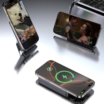 Externer Wireless-Akku Dudao K29, 10000mAh, 20W, PD + FQI, 1 x Lightning - 1 x QI - 1 x USB-C, Grau