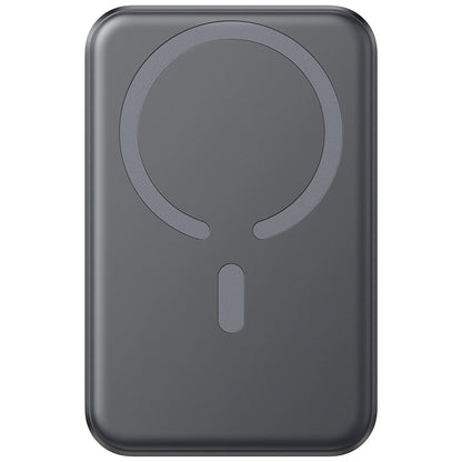 Joyroom JR-W020 Wireless External Battery, 10000mAh, 20W, QC + PD + FQI, 1 x QI - 1 x USB-A - 1 x USB-C, Black