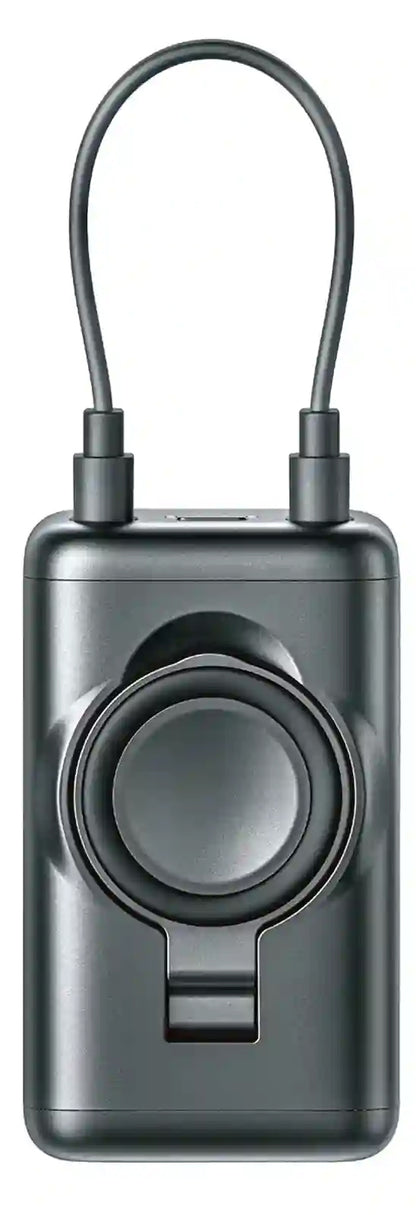 Externer Wireless-Akku Joyroom JR-W13, 5000mAh, 18W, PD + QI, 1 x Lightning - 1 x QI - 1 x USB-C, Schwarz