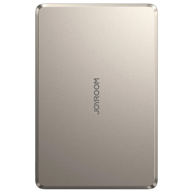 Joyroom JR-PBM08 Pro Wireless External Battery, 10000mAh, 20W, PD + FQI, 1 x QI - 1 x USB-C, Beige