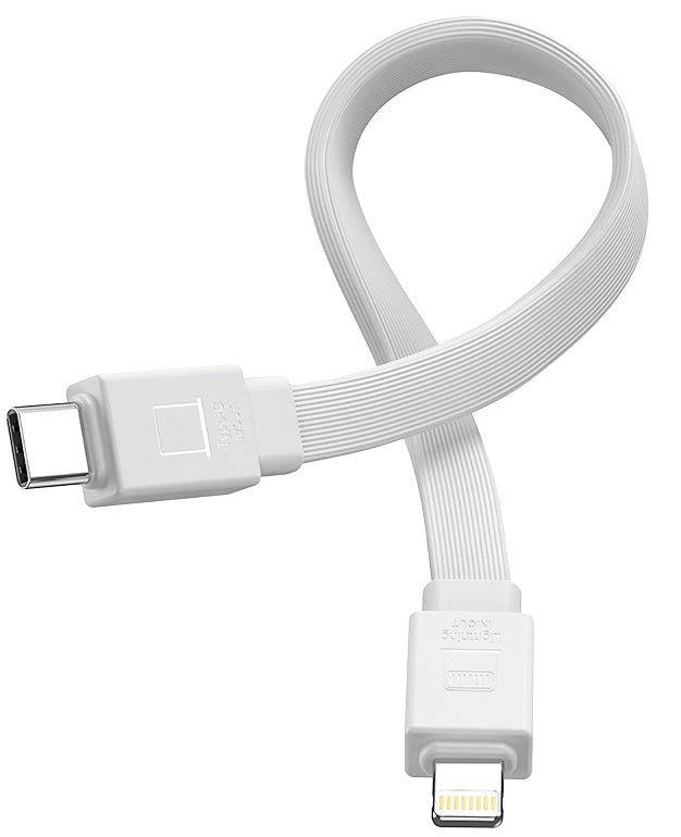 Externer Wireless Akku Joyroom JR-PBM01, 10000mAh, 20W, QC + PD + FQI, 1 x Lightning - 1 x QI - 1 x USB-C, Weiß