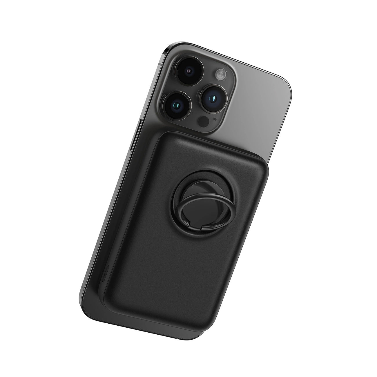 Draadloze Externe Batterij Joyroom JR-W050, 10000mAh, 20W, QC + PD + FQI, 1 x QI - 1 x USB-A - 1 x USB-C, Zwart