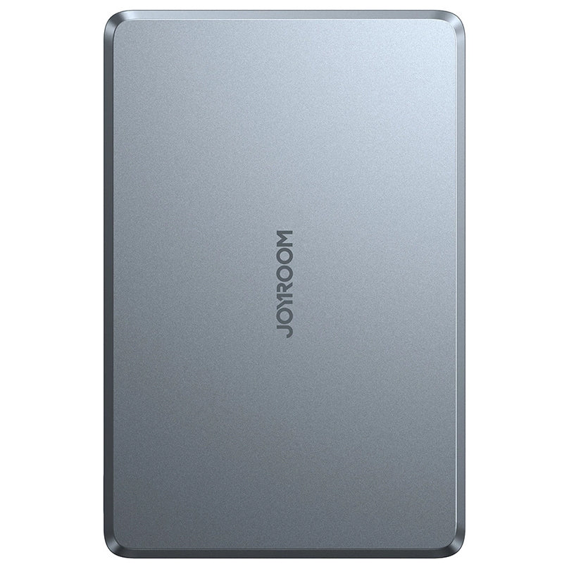 Joyroom JR-PBM08 Pro Wireless External Battery, 10000mAh, 20W, PD + FQI, 1 x QI - 1 x USB-C, Gray
