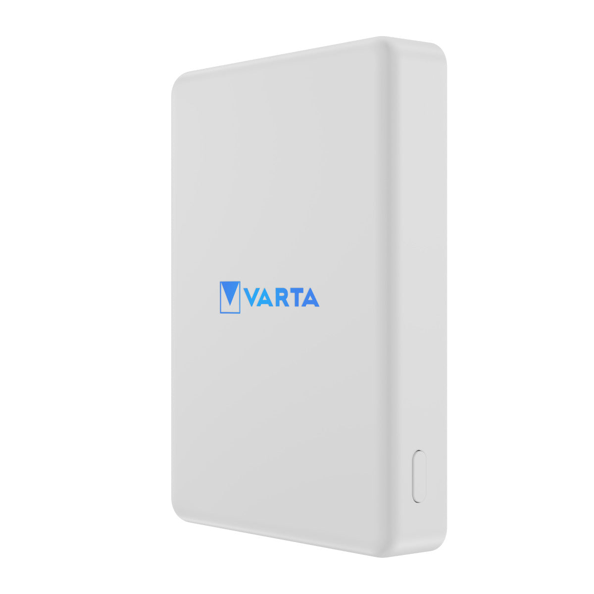 Externer Wireless-Akku Varta Mag Pro, 5000mAh, 12W, 1 x QI - 1 x USB-C, Weiß