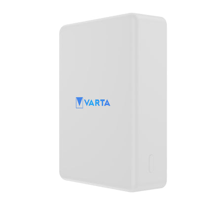 Externer Wireless-Akku Varta Mag Pro, 10000mAh, 20W, 1 x QI - 2 x USB-C, Weiß