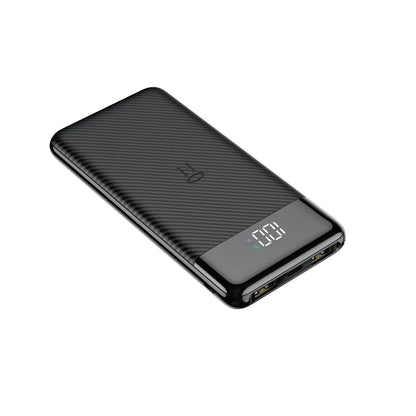Externer Akku Veger L11, 10000mAh, 2 x USB-A, Schwarz