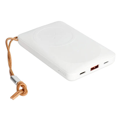 Externer Wireless-Akku Veger VP1151 / W1151, 10000mAh, 22.5W, QC + PD + FQI, 1 x QI - 1 x USB-A - 1 x USB-C, Weiß