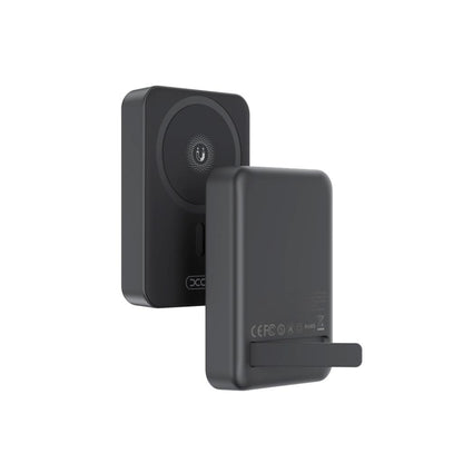 Draadloze Externe Batterij XO Design PR231, 10000mAh, 20W, PD + FQI, 1 x QI - 1 x USB-C, Zwart