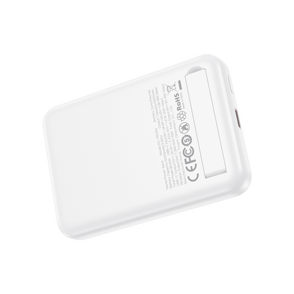 Externer Wireless-Akku XO Design PR264, 10000mAh, 20W, PD + FQI, 1 x USB-C, Weiß