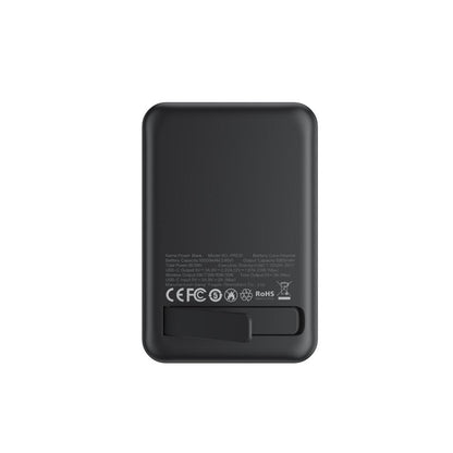 Externer Wireless-Akku XO Design PR231, 10000mAh, 20W, PD + FQI, 1 x QI - 1 x USB-C, Schwarz