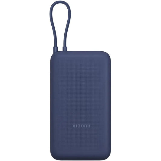 Externer Akku Xiaomi, 20000mAh, 33W, QC + PD, 1 x USB-A - 2 x USB-C, Blau BHR8975GL