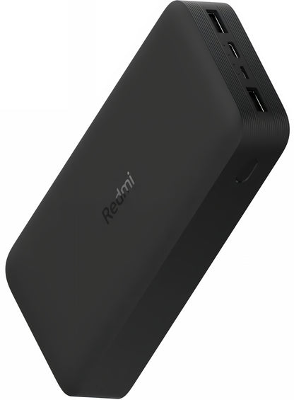 Externe Batterij Xiaomi, 20000mAh, 18W, QC, 2 x USB-A, Zwart PB200LZM