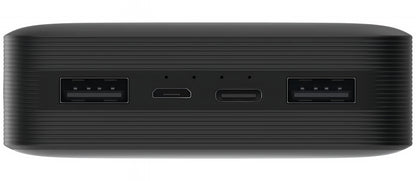 Externe Batterij Xiaomi, 20000mAh, 18W, QC, 2 x USB-A, Zwart PB200LZM