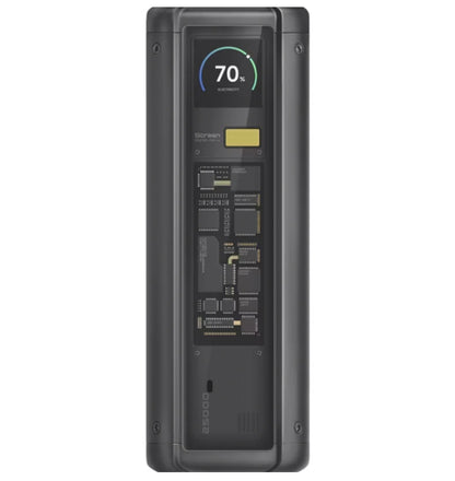 Externer Akku Xiaomi HyperCharge, 25000mAh, 212W, QC + PD, 1 x USB-A - 2 x USB-C, Schwarz BHR9970GL