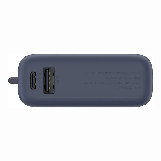 Externer Akku Xiaomi PB1033MI, 10000mAh, 33W, QC + PD, 1 x USB-A - 2 x USB-C, Marineblau BHR9341GL