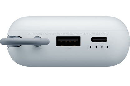 Externer Akku Xiaomi Pocket Edition Pro, 10000mAh, 33W, QC + PD, 1 x USB-A - 1 x USB-C, Blau BHR9073GL