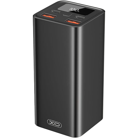 Externer Akku XO Design PB97, 20000mAh, 65W, QC + PD, 2 x USB-A - 2 x USB-C, Schwarz